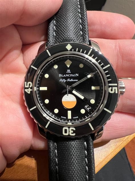 blancpain fifty fathoms for sale.